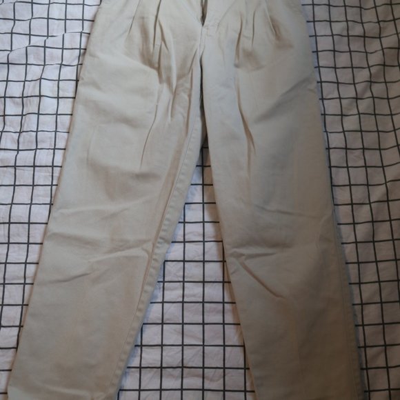 Cream Pants - Picture 1 of 4